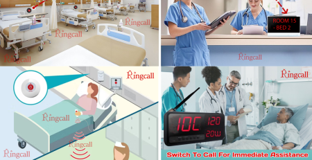 vị trí lắp đặt chuông gọi y tá không dây Ringcall